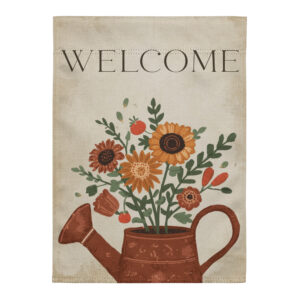 Rustic Welcome Garden Flag